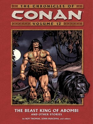 cover image of Chronicles of Conan, Volume 12